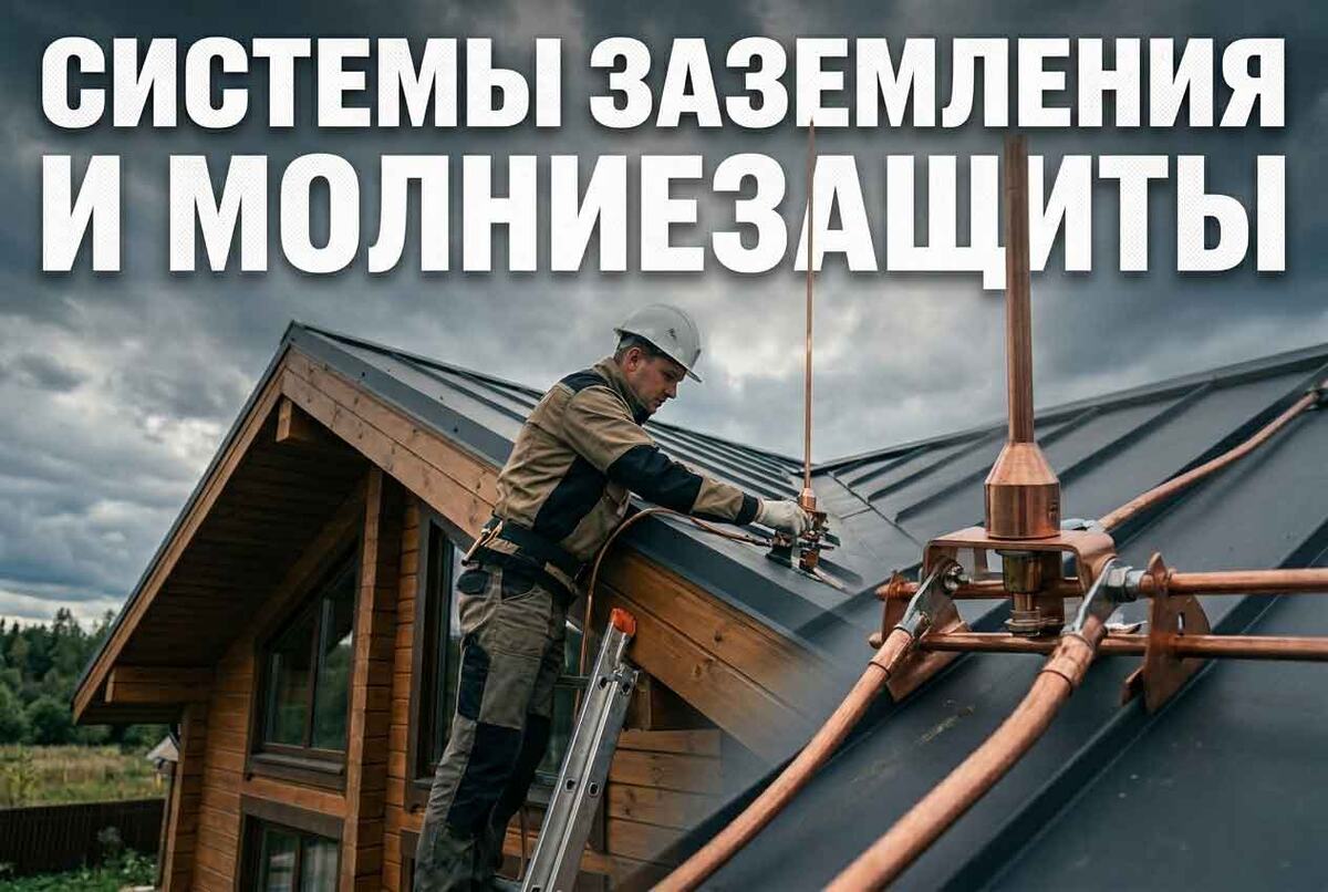 Системы молниезащиты и заземления: от расчета до выбора материалов