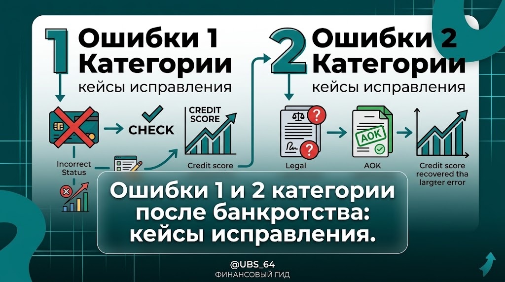    Главные ошибки в КИ после банкротства: как исправить по закону Редакция РИКС