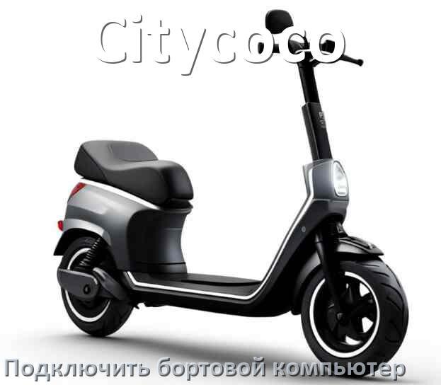 
Как к электросамокату Citycoco подключить бортовой компьютер