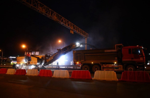 В Самаре на дублере Московского шоссе завершили устройство ливневой канализации