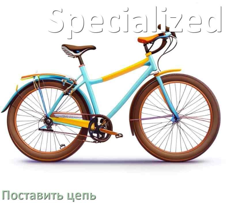 
Как поставить цепь на велосипед Specialized правильно без выжимки и замка