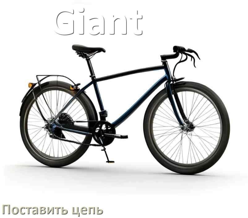 
Как поставить цепь на велосипед Giant правильно без выжимки и замка