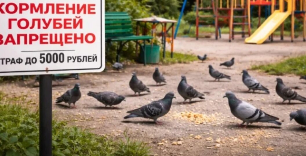Штраф за «доброту»: почему нельзя кормить голубей у подъезда?