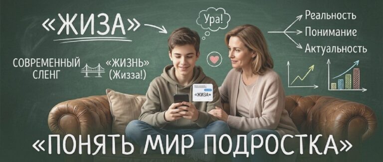    Иллюстрация к материалу: Подростковый сленг: что значит жиза и почему это важно знать родителям