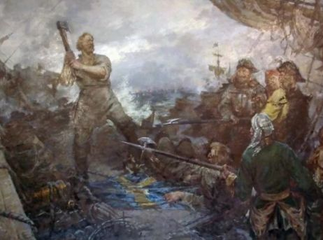 Он посадил на мель шведские боевые корабли, сломав атаку на Архангельск. В 1701 году один русский мужик переиграл целый флот