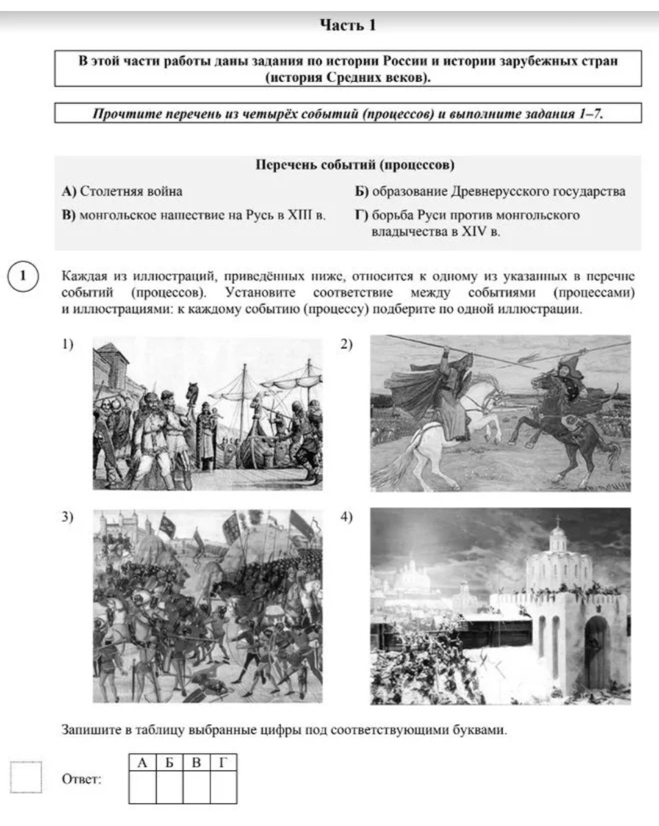 Пример задания из ВПР, 6 класс 