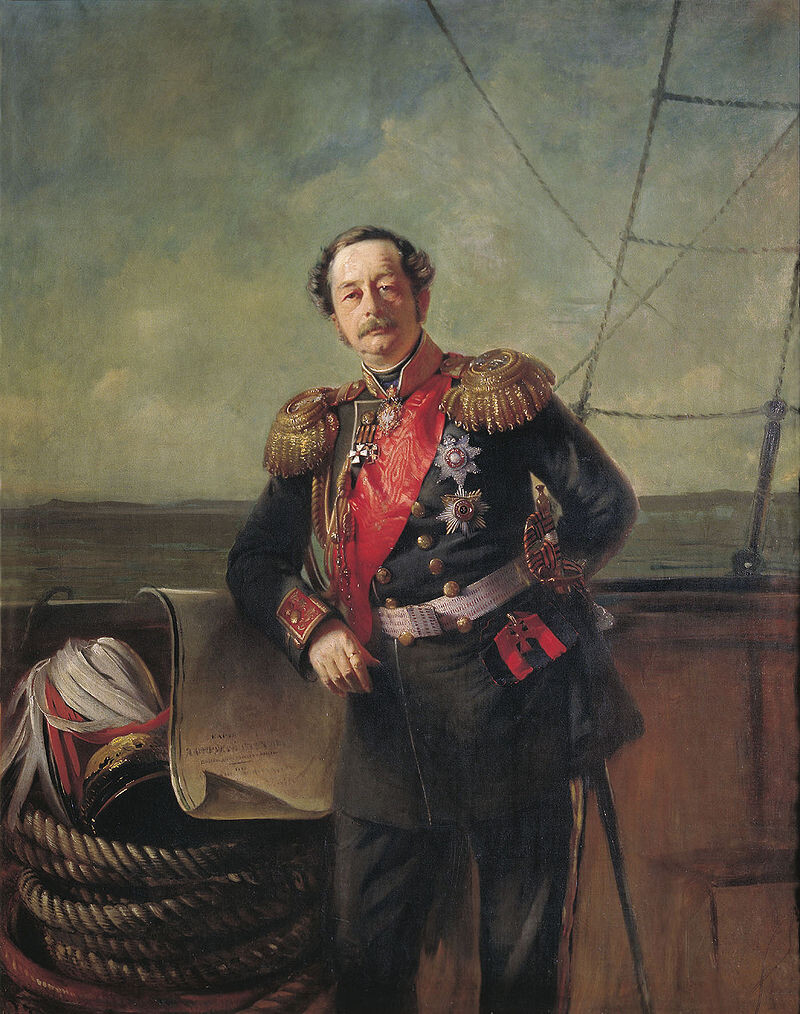 Граф Николай Муравьёв-Амурский. Художник Константин Маковский. 1863 год