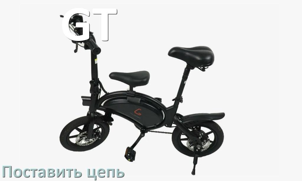 
Как поставить цепь на электровелосипед GT правильно без выжимки и замка