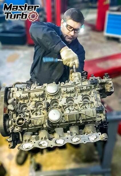 Дима и мотор.