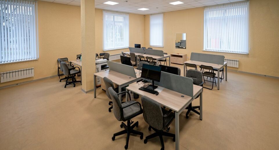    Компьютерный класс в новой школе микрорайона Климовск города Подольск / Медиасток.рф