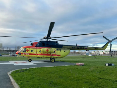 Врачи санавиации Саратовской областной детской больницы перевезли двух тяжелых двухмесячных пациентов в Москву