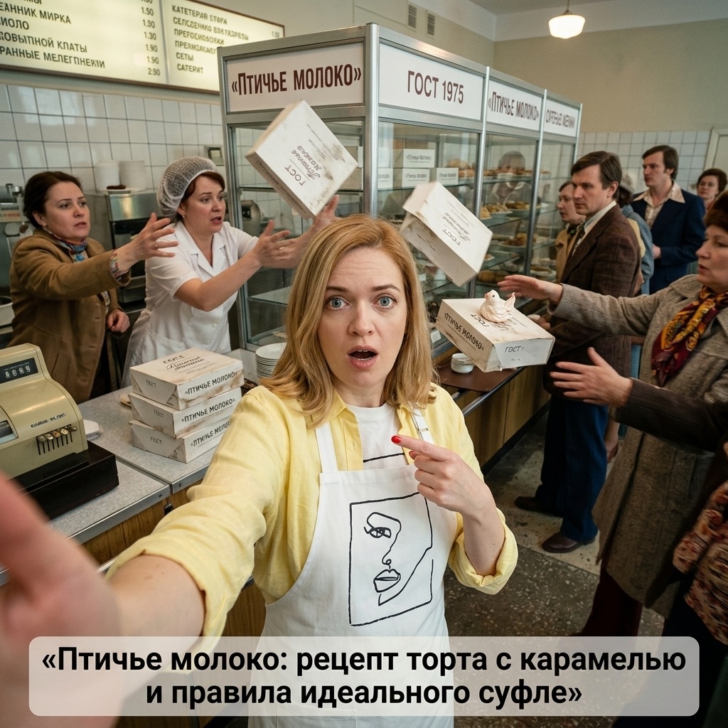    Нежное карамельное Птичье молоко: секреты идеального десерта. admin