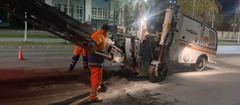    Ремонт дорог в Барнауле. Источник: Barnaul.org