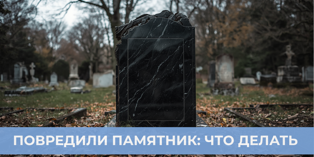 Повредили памятник: как действовать и с чего начать восстановление после акта вандализма
