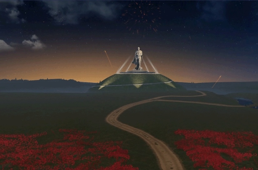 Очень атмосферный ангар.