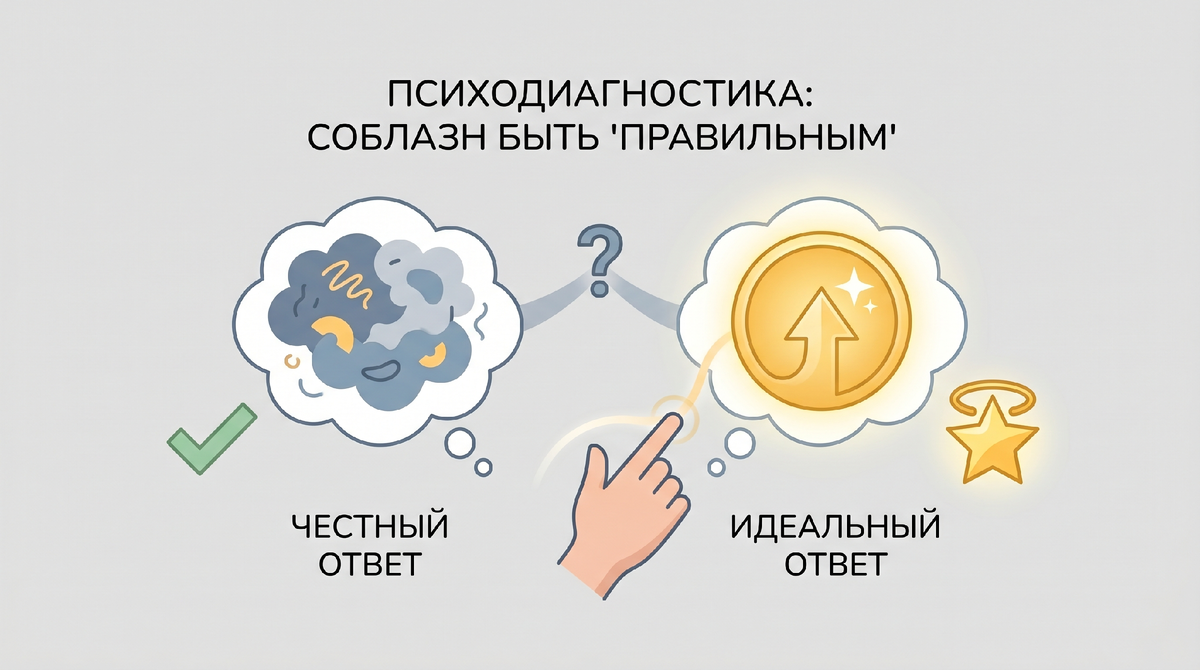 У кандидата всегда есть соблазн "быть правильным".