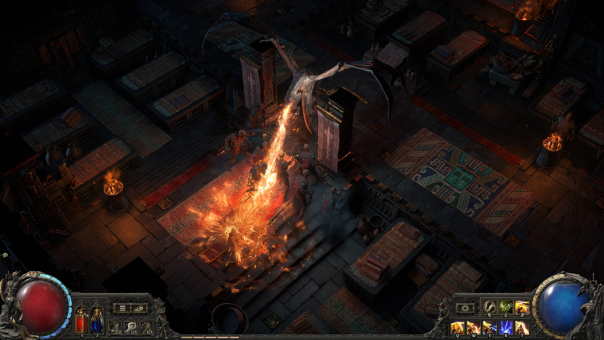 Скриншот из игры Path of Exile 2