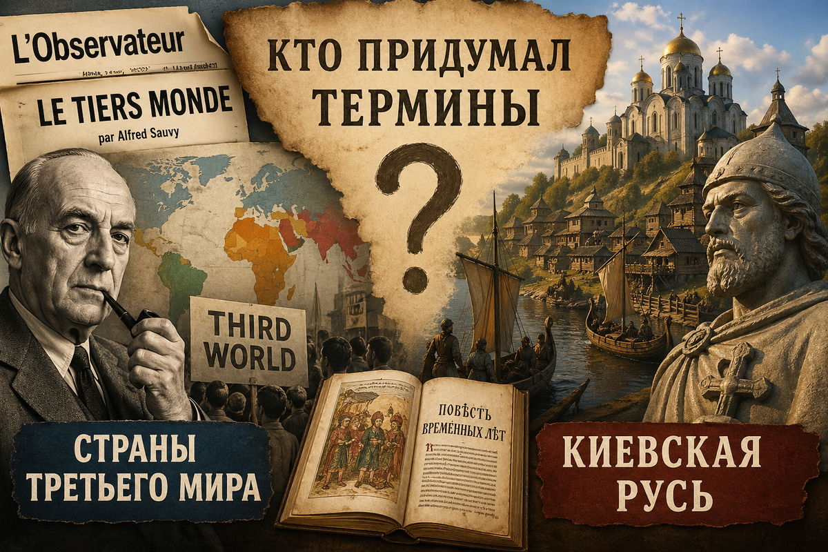«Страны третьего мира» и «Киевская Русь»: откуда взялись привычные нам термины