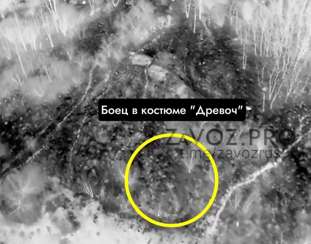 Боец в костюме Древоч производства ЗаВОЗ