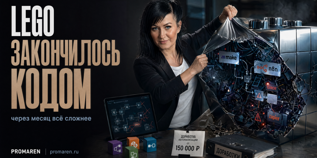 No-code автоматизация: почему потом нужен программист