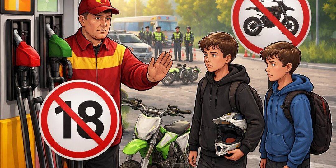 👍 В Подмосковье запретят продавать ГСМ несовершеннолетним