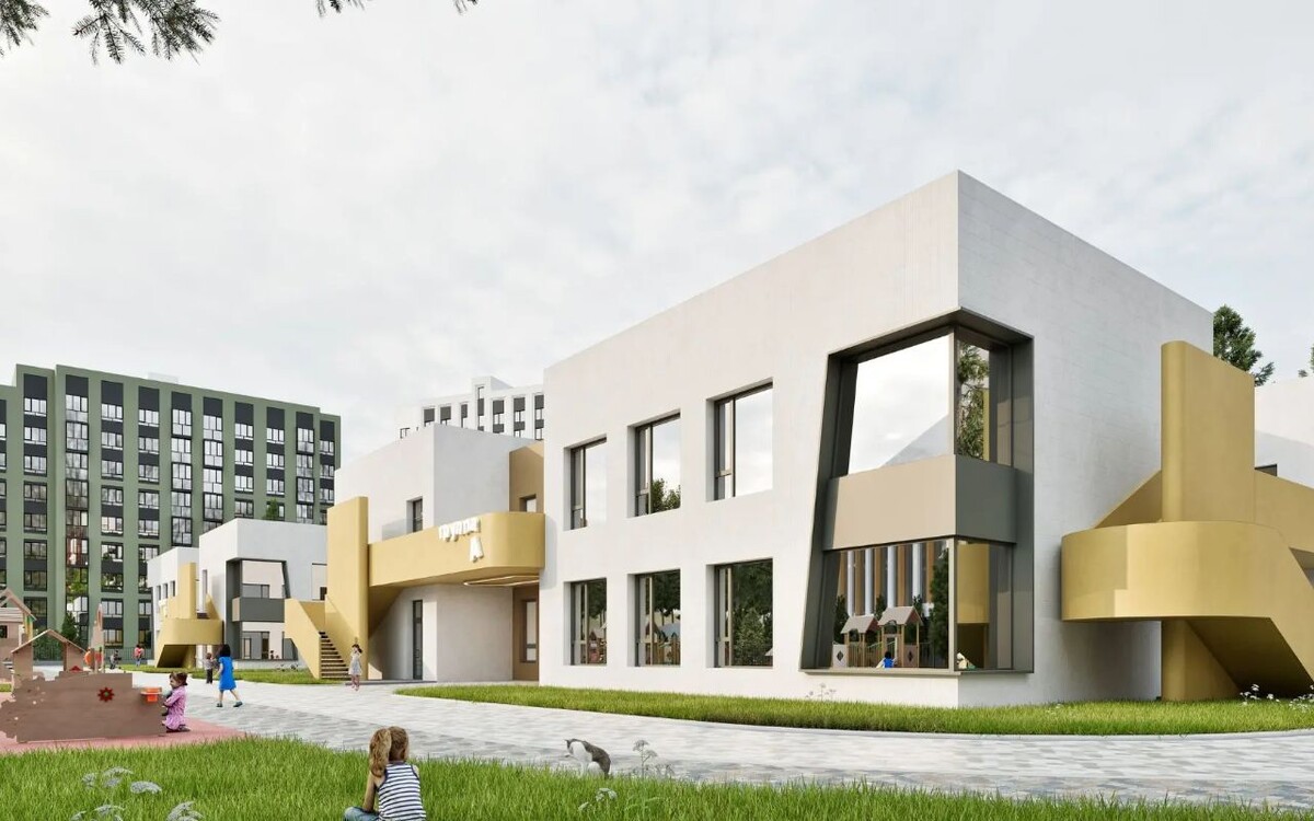    Детсад «Золотой ключик» в воронежском микрорайоне «Ключи» будет достроен в срок и станет частью учебного центра Фото – паблик микрорайона «Ключи» «Вконтакте»