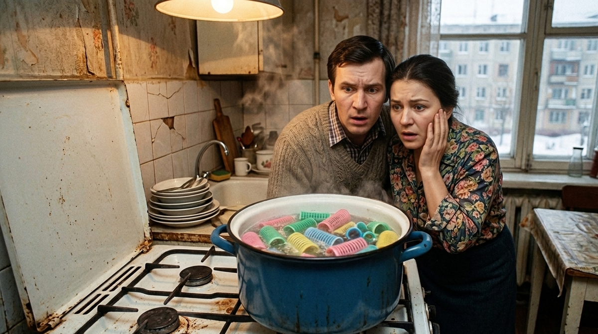 Та самая коммуналка на Садовой, где тетя Нина и ее бигуди в супе научили нас держаться вместе при любых обстоятельствах.