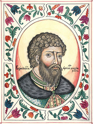 Ярослав Мудрый (портрет из "Царского титулярника" 1672г.)