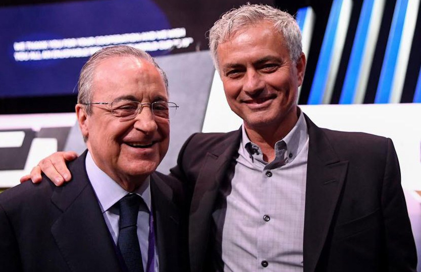 Перес лично хочет вернуть Моуриньо в «Реал» на замену Арбелоа