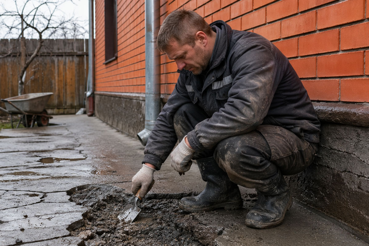 Причины разрушения бетона