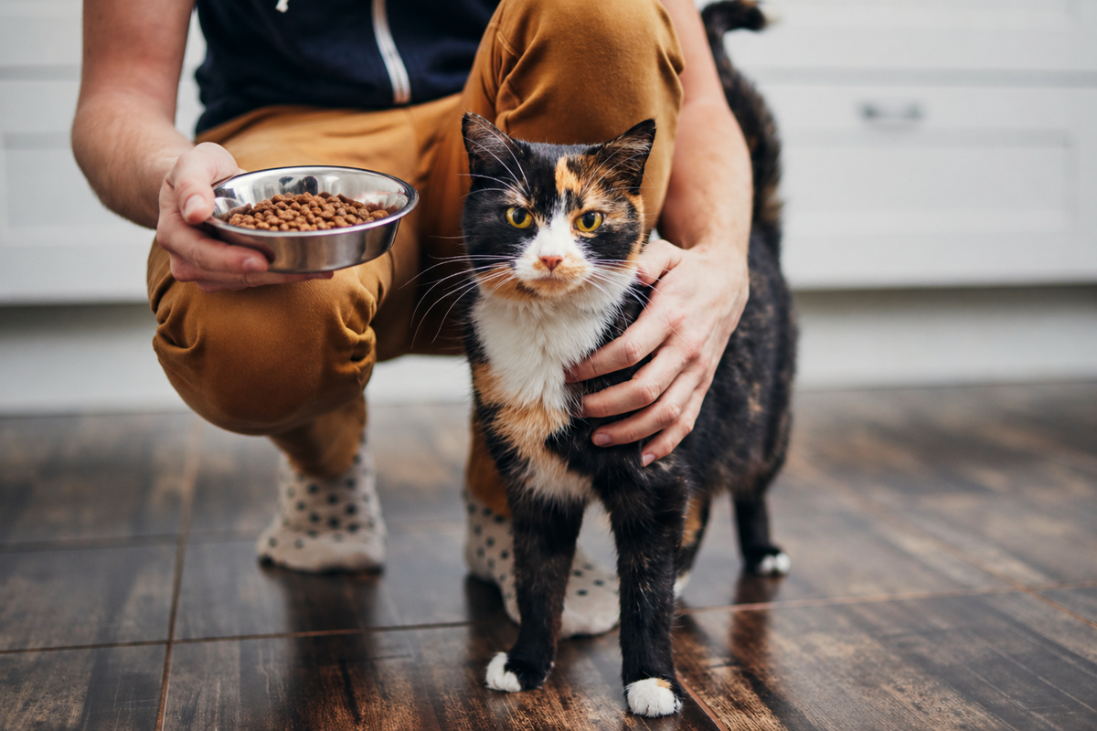 Как правильно кормить кошку 