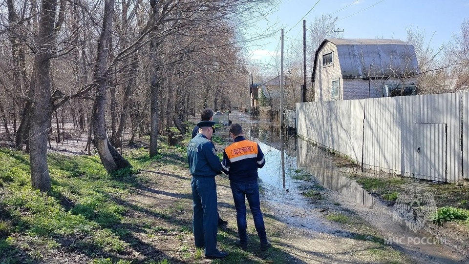    На полуострове Копылово подтоплены 58 участков. ГУ МЧС России по Самарской области