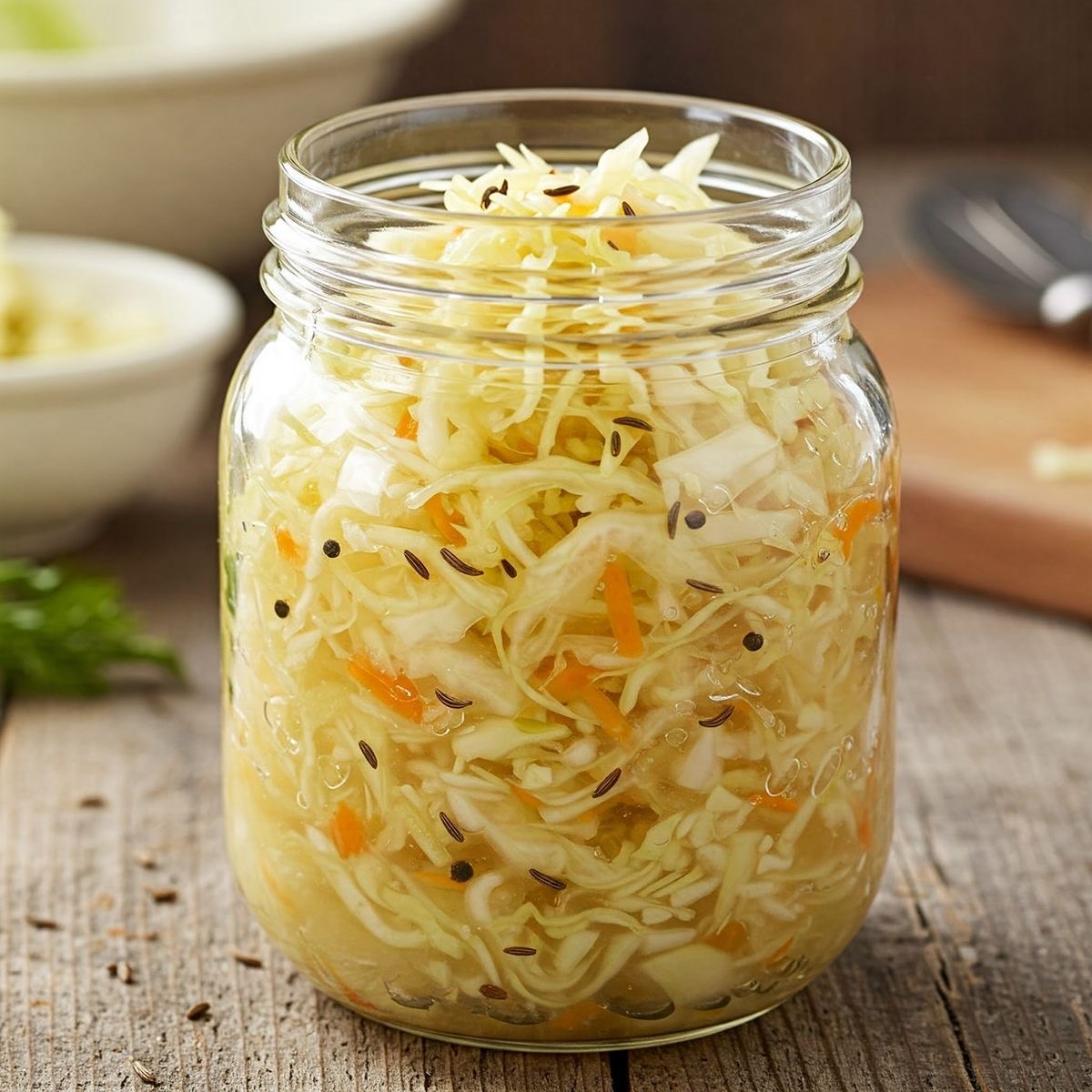 Квашеная капуста 