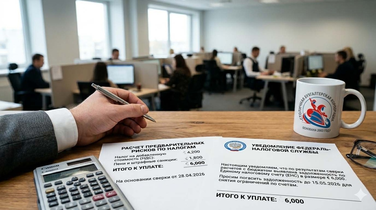 Уведомление из налоговой инспекции