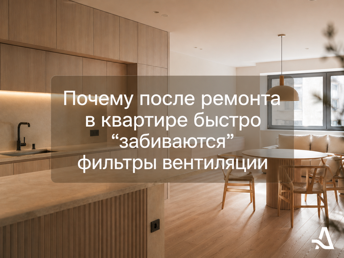 Когда в квартире есть стабильный приток, воздуху есть путь через комнаты и куда уйти в вытяжку, и “тяжесть” просто перестаёт возвращаться