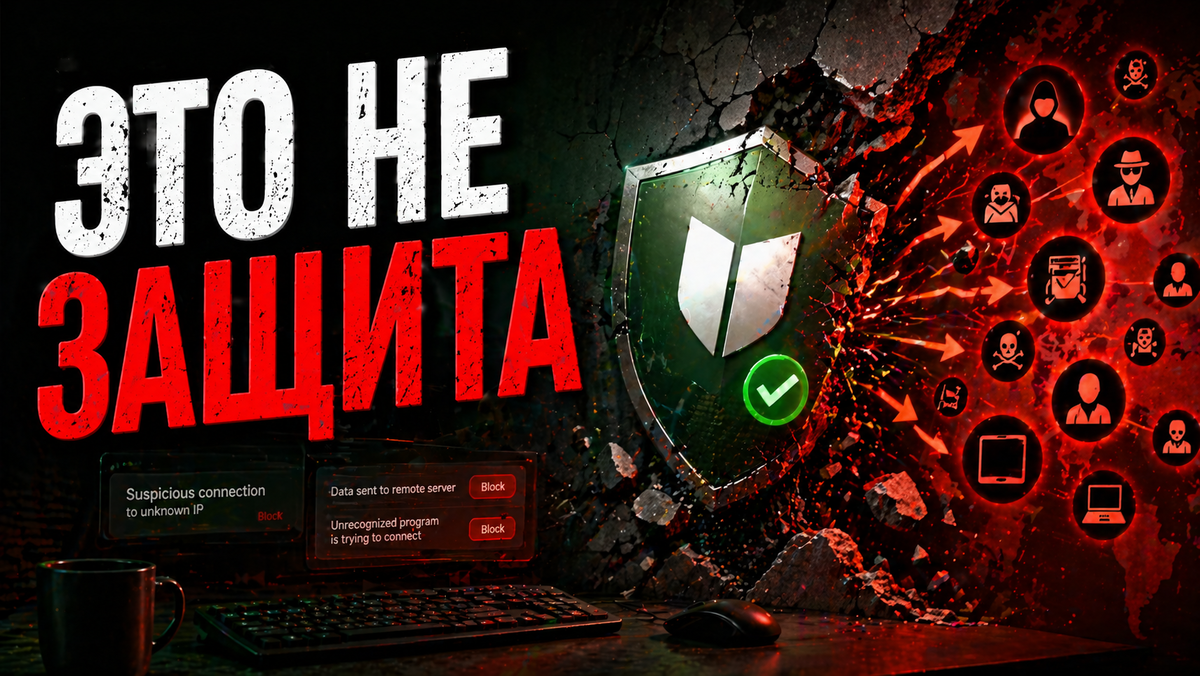 Антивируса мало