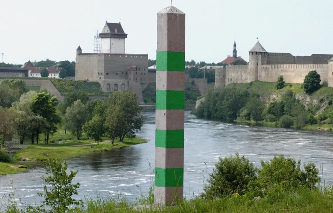 Граница по Нарве. Скрин с сайта: ivangorod.press