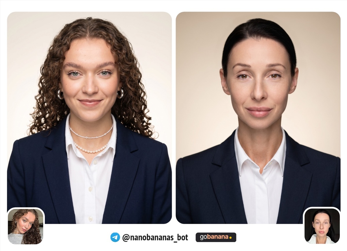 Строгий деловой портрет