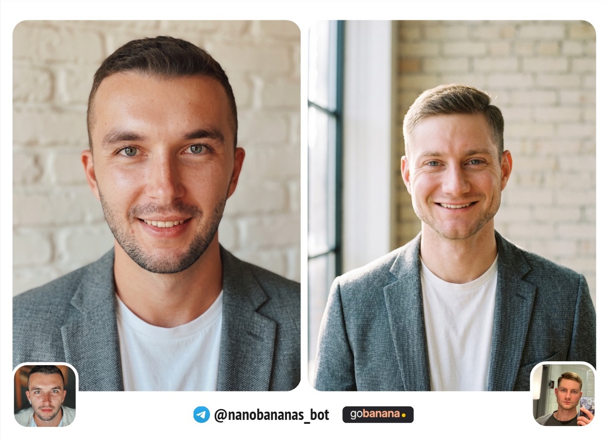 #2 — Кэжуал-портрет для Telegram-канала или VK