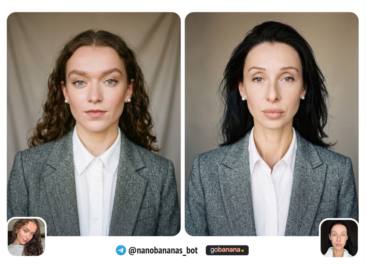 #3 — Деловой портрет для женщин