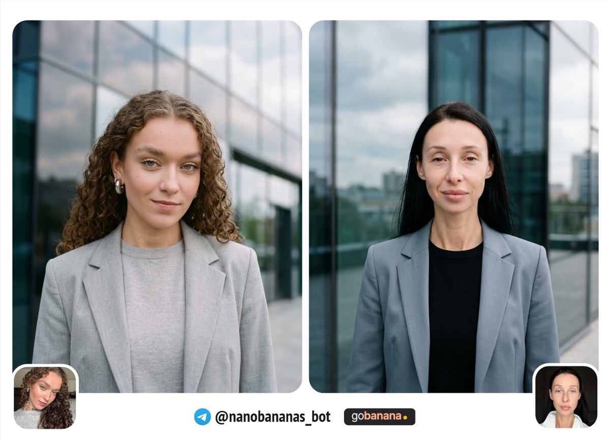 #1 — Портрет для HH.ru: стеклянный фасад офиса