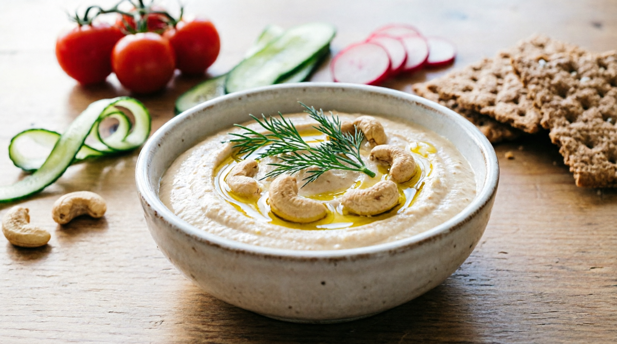 Веганский соус из кешью