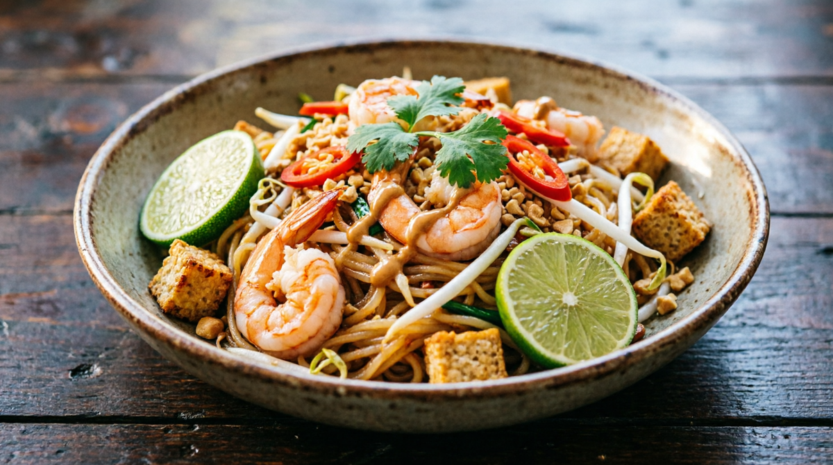 Пад Тай с Арахисовым соусом