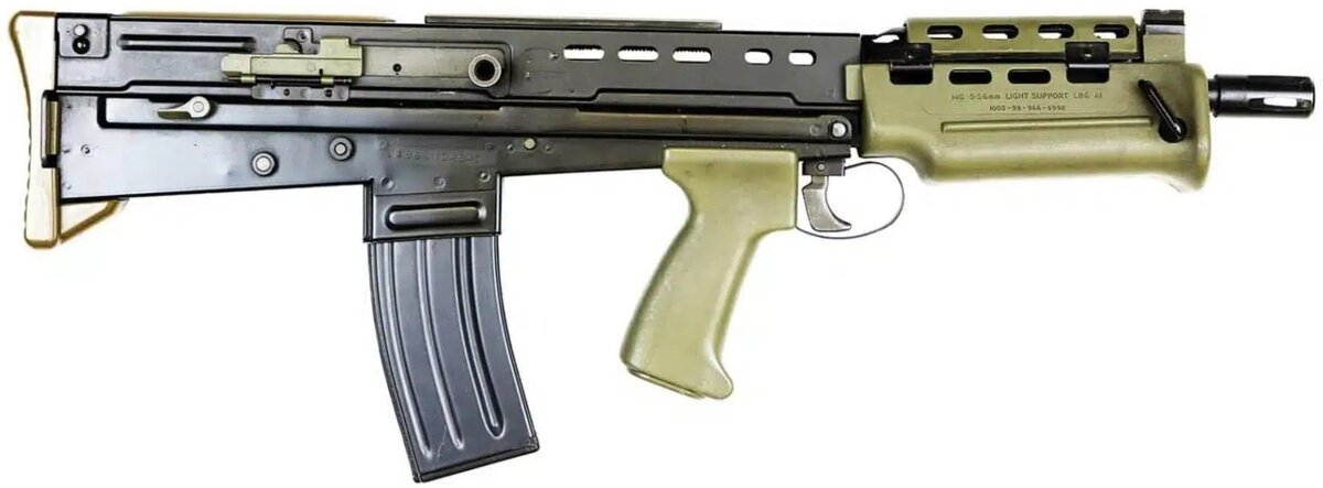 Автоматический карабин на базе L85A1.