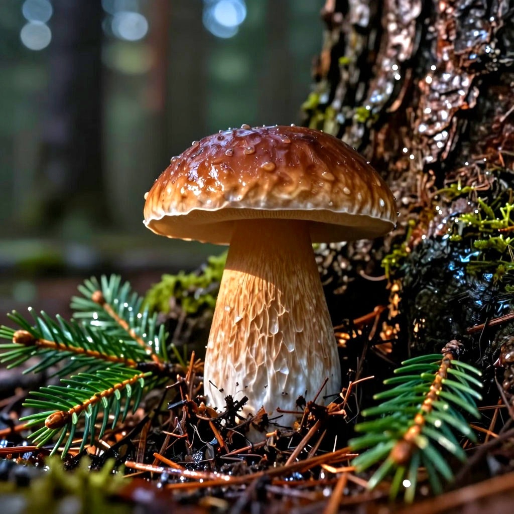 Королевские боровики (King Boletes) — крупные и мясистые грибы, подходящие для жарки и сушки