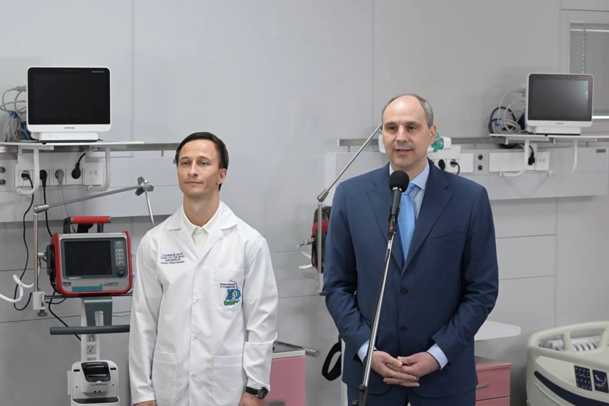    Денис Паслер и Павел Мясников рассказали президенту о новом отделении