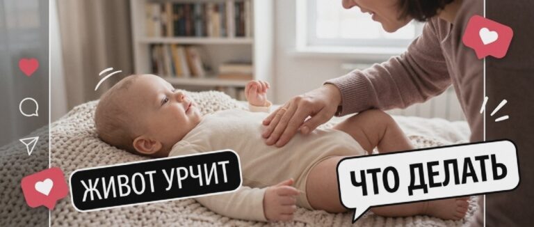    Иллюстрация к материалу: Почему урчит живот у ребёнка: когда это норма, а когда пора к врачу