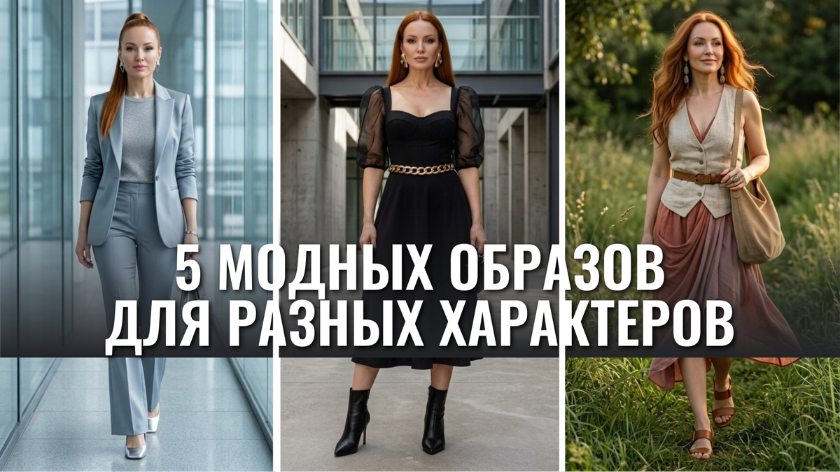5 готовых образов для выхода в свет: от галереи до корпоратива
