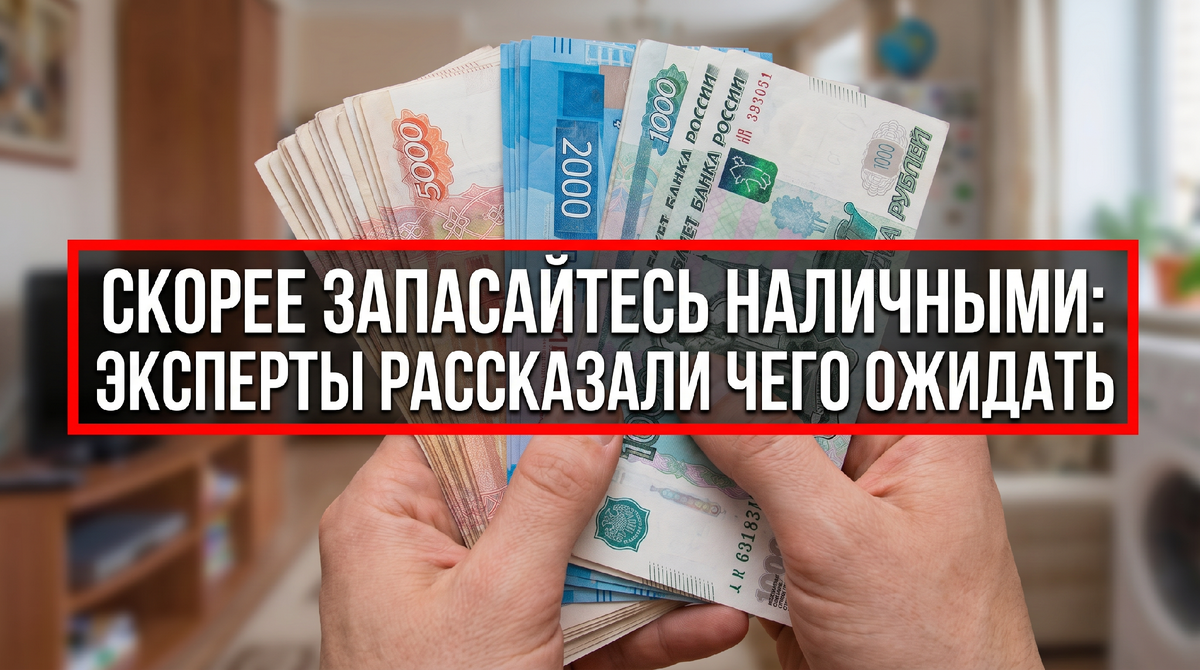 Скорее запасайтесь наличными. Эксперты рассказали чего ожидать 