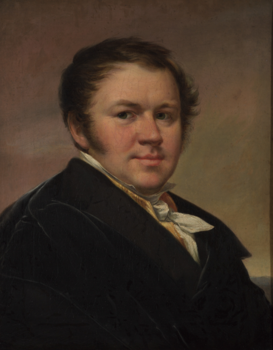 Василий Тропинин. Автопортрет. 1820-е. Государственная Третьяковская галерея, Москва